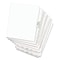 Avery Dennison Legal Exhibit Dividers 51-75, 8-1/2 x 11", PK26 11396 - alternate 10